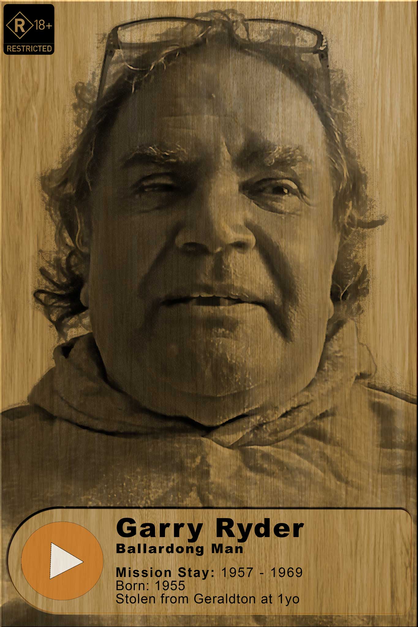 Poster of speaker Garry Ryder