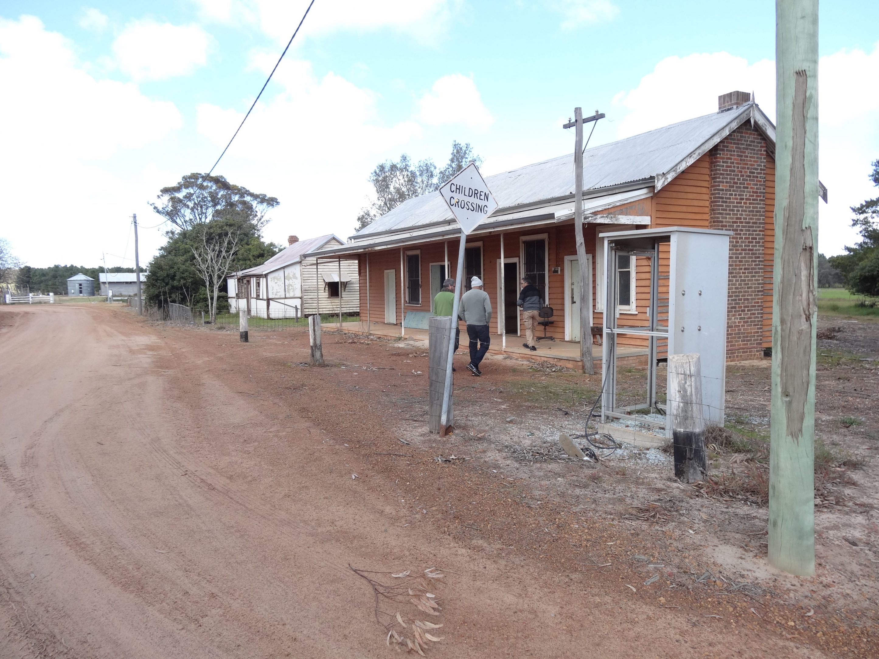 Country town in outback Australia